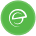 Green circle icon with a stylized arrow encircling a dot, symbolizing dynamic AI personalization.